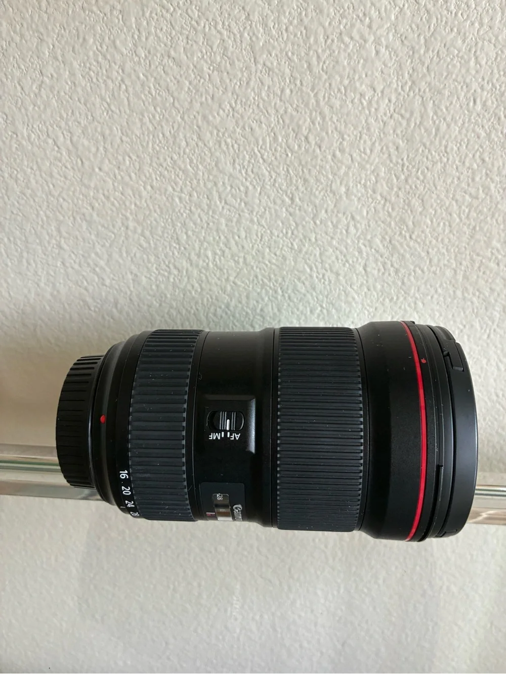 Canon 16-35mm Ultrasonic Wide-Angle Lens - Black with Red Ring
